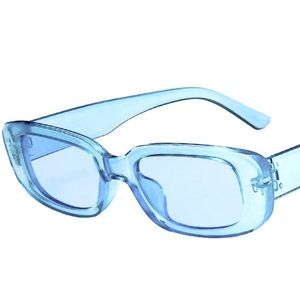🆕NIP: Retro Blue Frame with Blue Lens Sunglasses